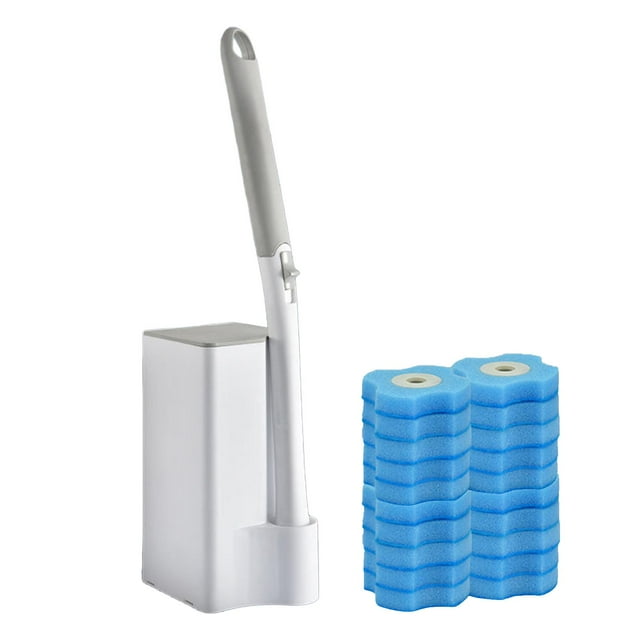 Kit de limpieza de cepillos de inodoro desechables para hoteles y hogares. 20 océanos