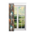 thumbnail image 3 of MKHERT Colorful Palm Trees Window Curtain Living Room,Bedroom Window Drapes 52x84 inch, 3 of 3