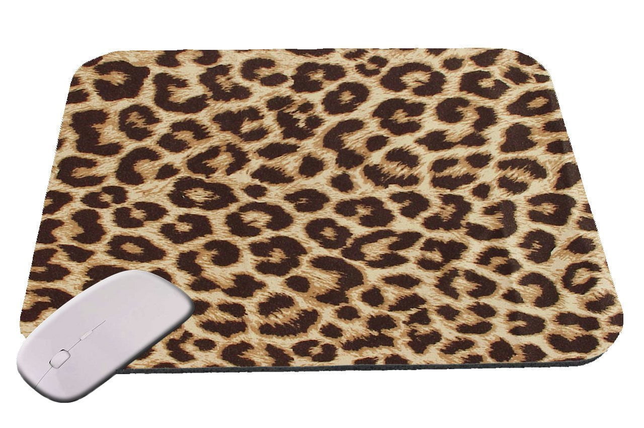 POPCreation Leopard Print Mouse Pads Gaming Mouse Pad 9 84x7 87 Inches