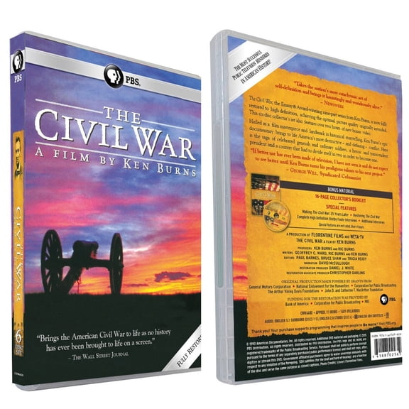Box Set Ken Burns: The Civil War 25th Anniversary Edition (6DVD) Free Ship