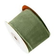 thumbnail image 2 of Burlap Wired Edge Ribbon,1.57 inch x 5 Yards,Ideal for Crafting,Gift Wrapping,Big Bow,Wreath,Christmas Tree,and Rustic Wedding Decorations(Green), 2 of 4