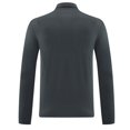 thumbnail image 5 of Men Casual Polo Shirts Solid Color Lapel Button Open Collar Sports Base Shirt For Men's Casual Loose Comfortable Business Long Sleeve Shirt Tops Mens Shirts, 5 of 9
