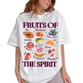 thumbnail image 3 of Boho Christian Fruits Of The Spirit T-Shirt – Retro Jesus Floral Graphic Tee, Faith Based Fruits & Gifts Of The Holy Spirit Shirt, 3 of 6