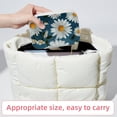 thumbnail image 6 of Daisy Portable Velvet Jewelry Stand Organizer Box with Removable Compartment - Gift, Jewelry Display, 6 of 7