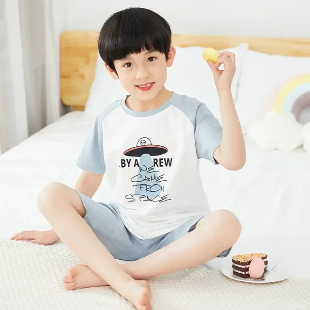 Shorts and shirt pyjamas hotsell