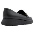 thumbnail image 3 of Mocasines Confort en Piel vegana Color Negro, 3 of 4