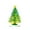 D, variant on Christmas Tree Tabletop Decorations, Small Christmas Trees with Multi-Color 2D Flat Acrylic Tree Figurine for Office Home Holiday Decoration