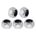 thumbnail image 1 of 5 Pcs Écrous de Verrouillage M14x2mm, Insert en Nylon Inoxydable 316 Autobloquant, 1 of 6