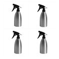 thumbnail image 1 of 4x Rociador de Agua de plantas Flores Jardín, 550ml Regadera Botella Spray para Peluquería, Plata, limpieza de Hogar Zulema Botella de spray vegetal, 1 of 8