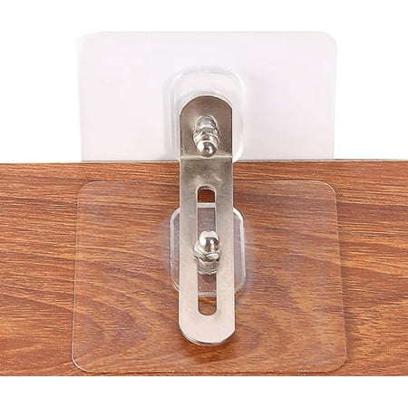 Baby Proofing - Baby Safety Products With Self-Adhesive - Baby Proofing Anti Tip Furniture Anchors Kit, Cabinet Wall Anchors Protect Toddler And Pet From Falling Furniture