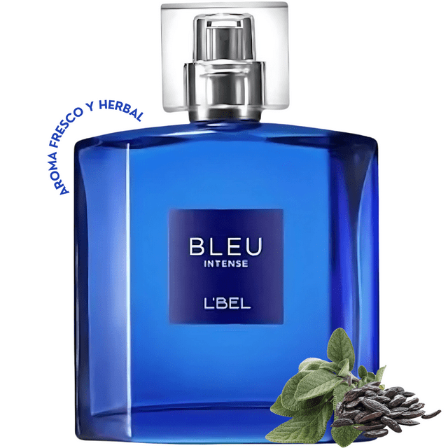 Perfume para Hombre Bleu Intense L'Bel 100 ml
