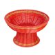 thumbnail image 1 of Cesta de frutas, cuenco de pan, centro de mesa, bandeja de frutas decorativa multiusos para rojo, 1 of 9