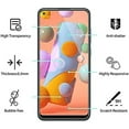 thumbnail image 3 of VIESUP 2Pack Screen Protector Compatible with Samsung Galaxy A11 Clear Tempered Glass 9H Hardness, Anti Scratch, Bubble Free, HD Protective Film, 3 of 6