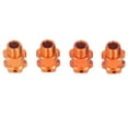 thumbnail image 1 of Adaptateur de Moyeu Hexagonal pour Roue, Adaptateur de Moyeu Hexagonal Haute Résistance Orange 4 Pcs pour Pièces Auto, 1 of 8