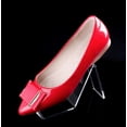 thumbnail image 1 of sasyxdc 10x Clear Acrylic Shoe Retail Shop Display Rack Show Stand Sandal Riser Support huy, 1 of 3