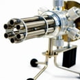 thumbnail image 4 of 6-Cylinder Stirling Engine Motor Model, Rotating Barrel Heat Powered Engine, All-Metal External Combustion Mechanical Model for Desktop Display & Adult Engineering Demonstration, 4 of 5