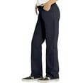 thumbnail image 5 of Real School Girls School Uniform Flat Front Low Rise Pants, Sizes 4-16 & Plus, 5 of 6