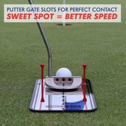 EyeLine Golf Putting Alignment Mirror, Portable Practice Putting Trainer Aid, As Seen on PGA Tour, Use Outdoors or on Indoor Putting mat