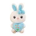 thumbnail image 2 of Bunny Stuffed Animal 13.8-Inch Soft Rabbit Plush Toy with Heart Huggable Bunny Plush for All Ages Easter Décor Birthdays Gifts, 2 of 14