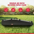 thumbnail image 2 of SKB Cases 2SKB-4900 Hard Plastic Exterior ATA Single 48 Inch Scoped Rifle Case, 2 of 7