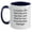 White/Navy, variant on Funny Sales Manager Gifts from Friends - I Love How We Don't Have To Say Out Loud That I'm Your Favorite Sales Manager Two Tone Coffee Mug for Birthday