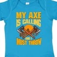 thumbnail image 4 of Inktastic Axe Throwing Funny Boys or Girls Baby Bodysuit, 4 of 5
