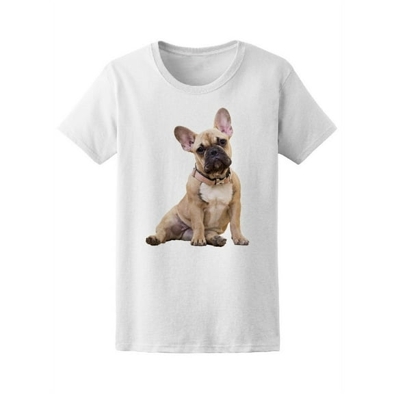 Fawn French Bulldog Puppy T-Shirt Women -Image by Shutterstock, Female Medium