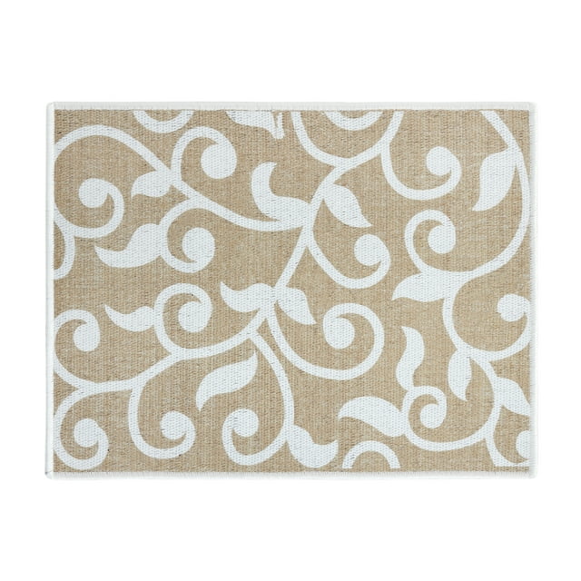 Sussexhome Large Mouse Pad for Desk - Cotton Mousepad for Desktop, Table, Office Desk Pad - Thin, Light, Portable Laptop Mat for Computer Mice - Machine Washable, Non-Slip, Foldable - 18" x 24"