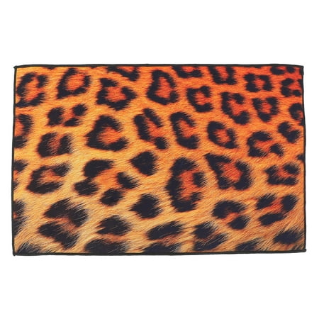 

NUOLUX 1Pc Creative Animals Fur Pattern Floor Cushion Anti-slip Bathroom Door Cushion