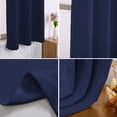 thumbnail image 4 of 1 Panneau Rideau Extérieur & Intérieur Bloquant le Soleil Rideaux à Œillets pour Pergola Porche Pavillon Jardin Pelouse Couloir Résistant au Vent Décoration de Véranda 52 x 84 Pouces, 4 of 8