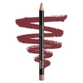 thumbnail image 2 of NYX Slim Lip Pencil - Burgundy, 2 of 4