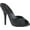 Black Faux Leather, variant on Women's Pleaser Pink Label Seduce 101 Heeled Sandal