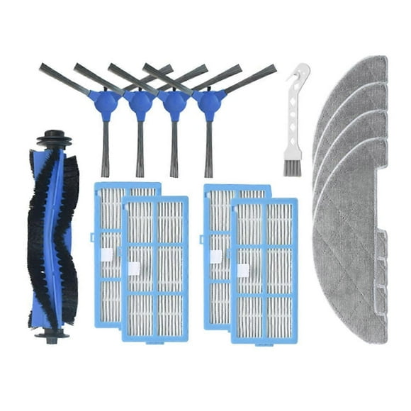 14 Pcs pour Accessoires d'Aspirateurs Robot Proscenic 850T