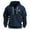 Navy, variant on LWavelet Mens Outdoor Half Zip Pullover Hoodie Casual Long Sleeve Sweatshirt with Utility Pockets for Hiking Camping Travel