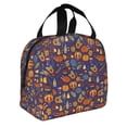 thumbnail image 2 of Fotbe Thanksgiving Turkey 2 Bolsa Térmica con Estampado y Forro de Aluminio Grueso Bolsa de Almuerzo con Bolsillo Frontal para Hombres y Mujeres, Ideal para Trabajo, Escuela, 2 of 8