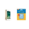 Walmart Family Mobile Prepaid Apple iPhone SE 32GB, Gold with free $29.88 Walmart Family Mobile Unlimited 30 Day Plan