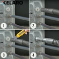 thumbnail image 6 of 6 ft Heavy Duty Washing Machine Drain Hose  Corrugated Flexible Discharge Design by Kelaro, 6 of 15