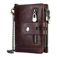thumbnail image 1 of Cartera para hombre con bloqueo de múltiples carteras de tarjetero para Café Sunnimix Cartera de bloqueo RFID, 1 of 7