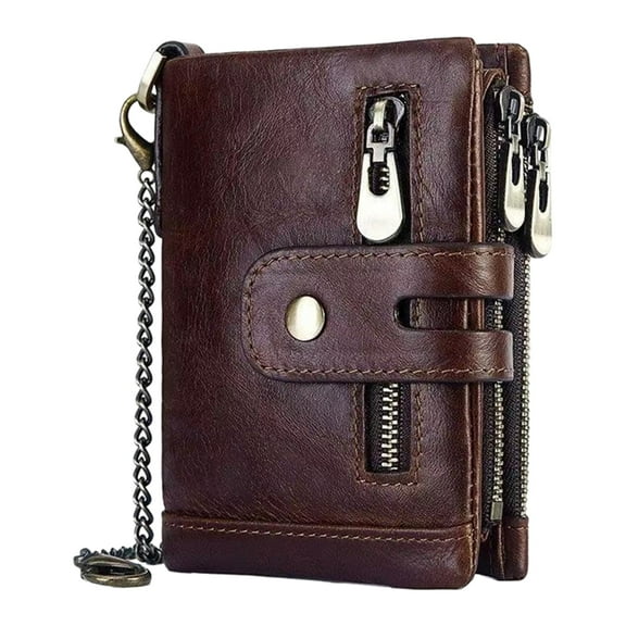 Cartera para hombre con bloqueo de múltiples carteras de tarjetero para Café Sunnimix Cartera de bloqueo RFID