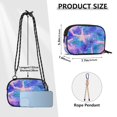 thumbnail image 4 of FORMRS Mini Crossbody Bag for Women Adjustable Rope Shoulder Casual Phone Purse, Pink Starfish Pattern, 4 of 7