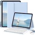 thumbnail image 1 of Funda con Teclado GKABXY para iPad 11" 2025 y 10.9" 2022 Azul, 1 of 7
