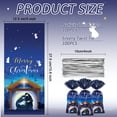 thumbnail image 2 of Funrous 100 PackITSC&nbsp;Holy Nativity Cellophane Gift Bag Religious Christmas Plastic Treat Bag Xmas Nativity Cello Goody Bags with Ties for Kids Birthday Party Christmas Party Decorations Supplies, 2 of 3