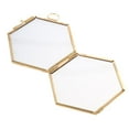 thumbnail image 3 of S Hexagonal Glass Photo Frame Vintage ing Frame for Display, Glass Frame, 3 of 8