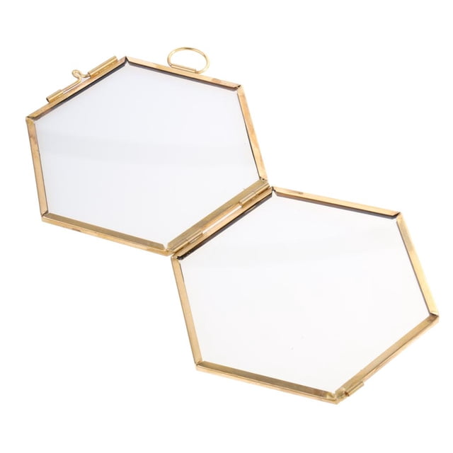 Décoration Murale avec Hexagone - Cuivre
