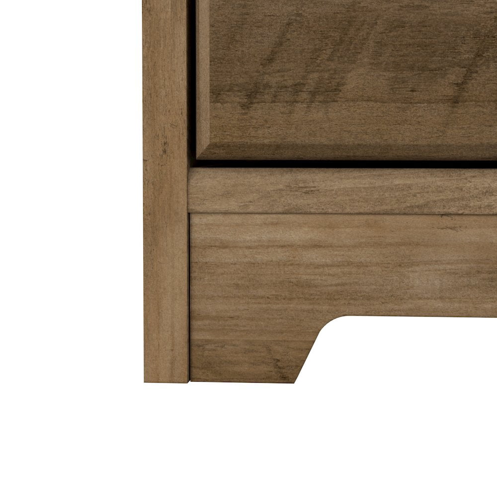 Bush Furniture Cabot Lateral File Cabinet, 2 Drawer, Reclaimed Pine
