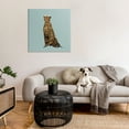 thumbnail image 3 of Stupell Industries Regal Leopard with Crown Animals & Insects Painting Gallery Wrapped Canvas Art Print Wall Art, 36 x 36, 3 of 8