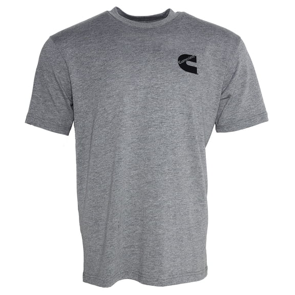 Cummins CMN4769 Mens Ss T Shirt Gray Xl