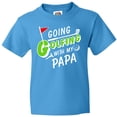 thumbnail image 3 of Inktastic Going Golfing with my Papa- kids golf Youth T-Shirt, 3 of 5