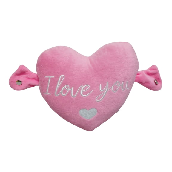Kiddiway Plush Stuffed Animal - Love Heart Musical Doll, Interactive Toy for Parent-Child Bonding, Soft Plushies for Kids (Batteries Not Included)