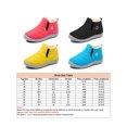 thumbnail image 2 of Woobling Girls Comfort Warm Shoes School Comfort Pull On Booties Pink 2.5Y, 2 of 8